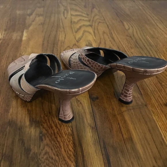 LINEA PAOLO | Snakeskin Platform 90's Heels - Picture 2 of 5